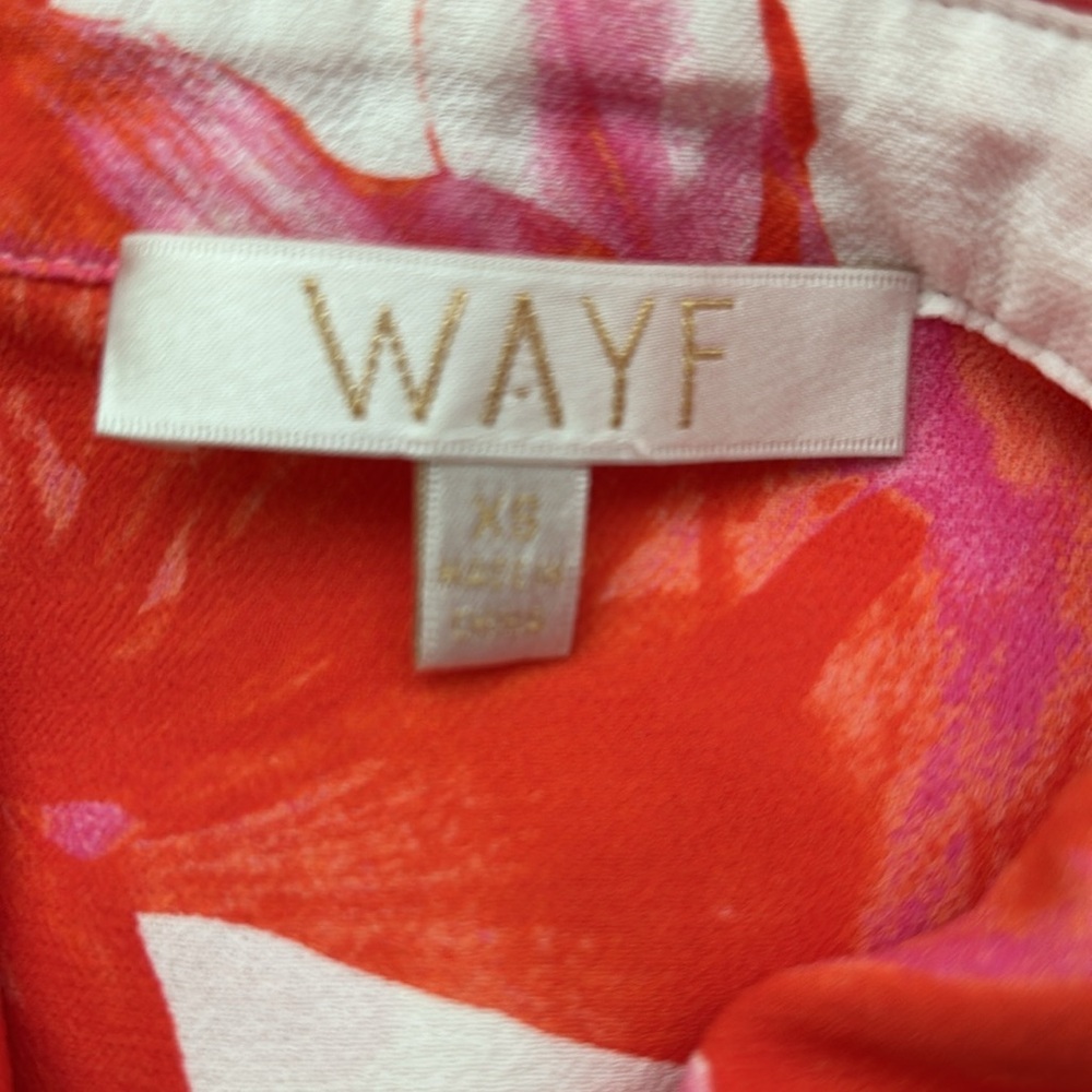 WAYF Brielle Oversized Button Front Shirt. XS (oversized) - Picture 5 of 7